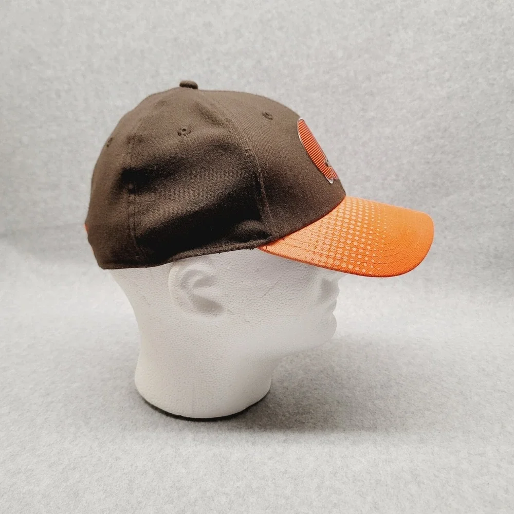 New Era 39Thirty NFL Cleveland‎ Browns Hat Orange Bill Embroidered Size S/M 3930